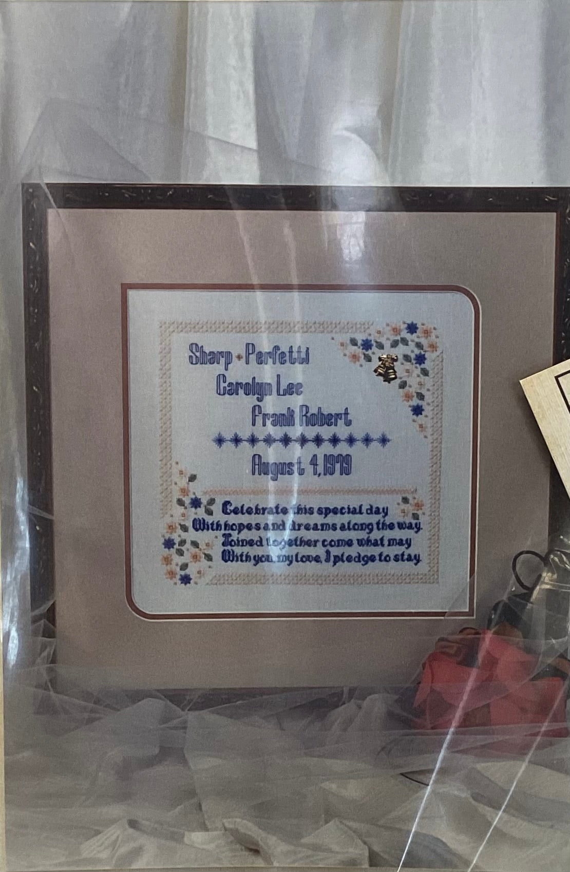 Keepsakes: Wedding Sampler by For Stitchers’ Sake