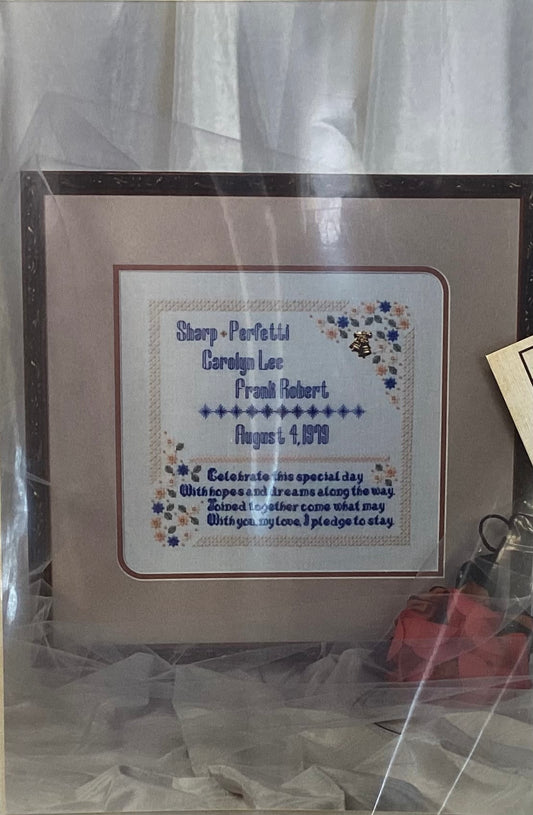 Keepsakes: Wedding Sampler by For Stitchers’ Sake