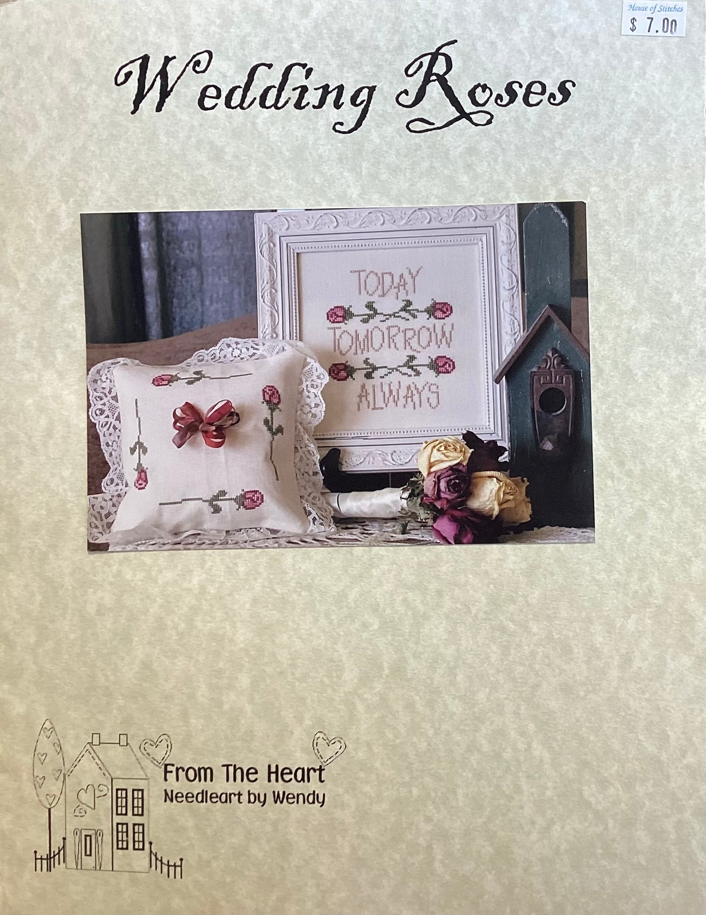 Wedding Roses by From the Heart NeedleArt by Wendy