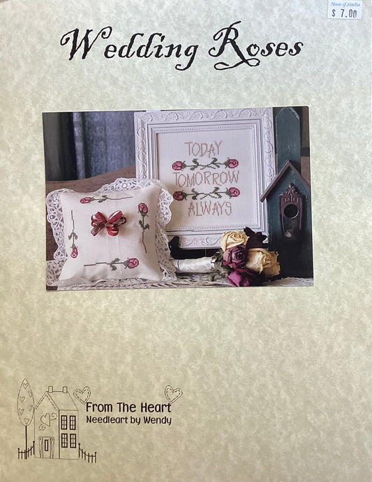 Wedding Roses by From the Heart NeedleArt by Wendy