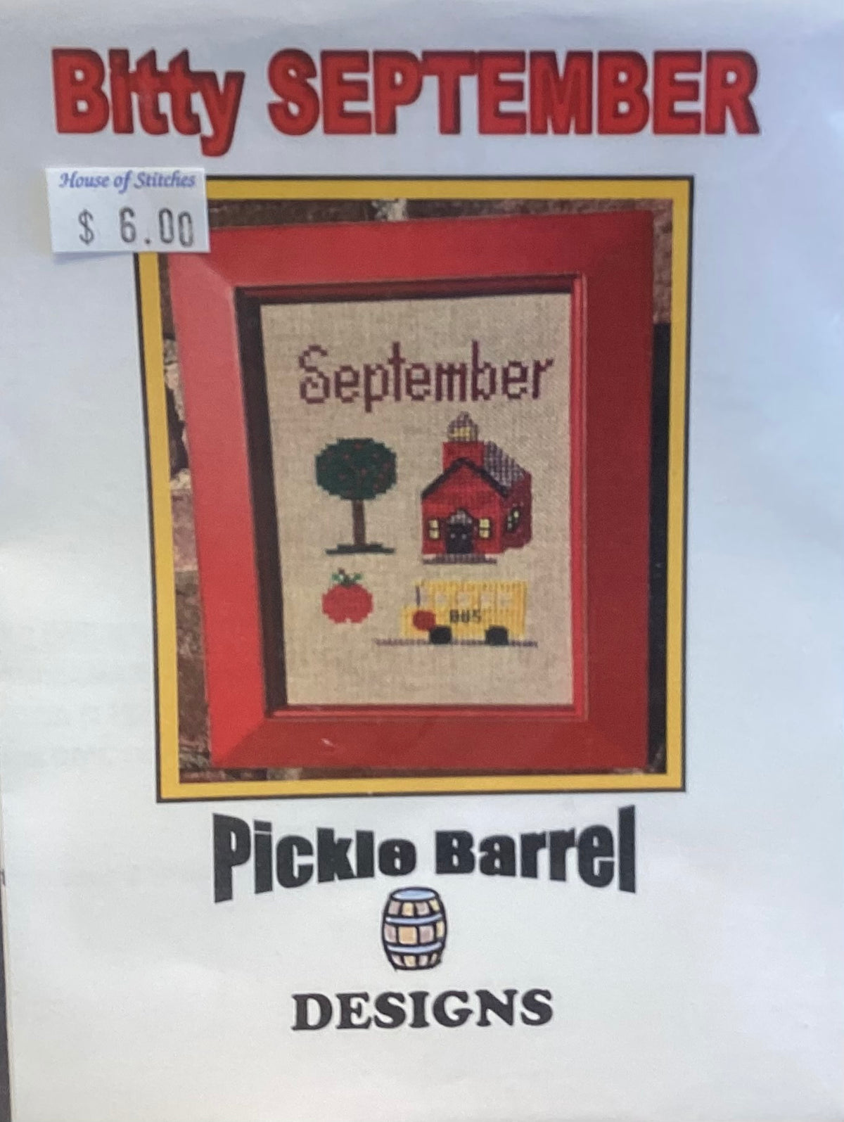 Bitty Designs Bitty September by Pickle Barrel Designs – HouseOfStitches