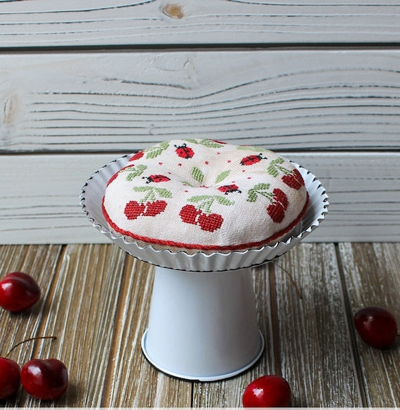 Pincushion with a Cherry on Top by New York Dreamer