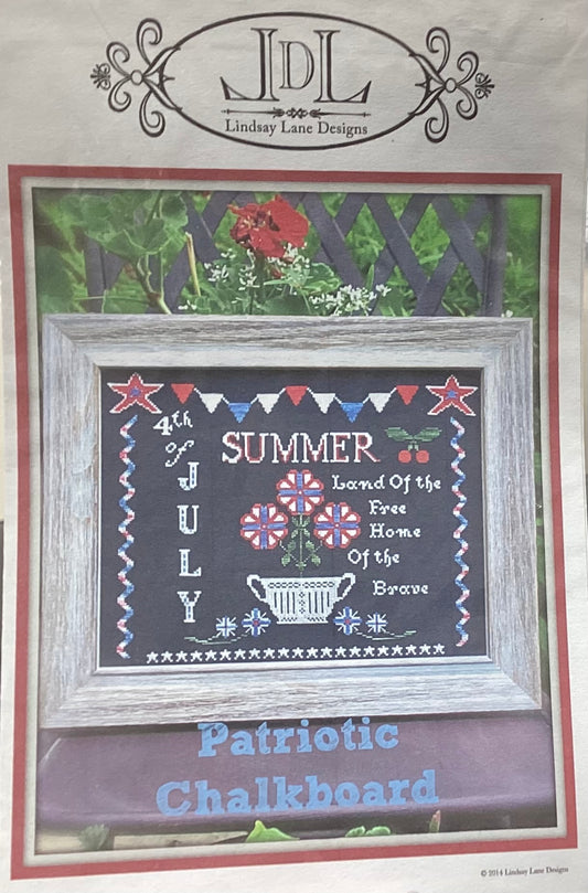 Patriotic Chalkboard by Lindsay Lane Designs