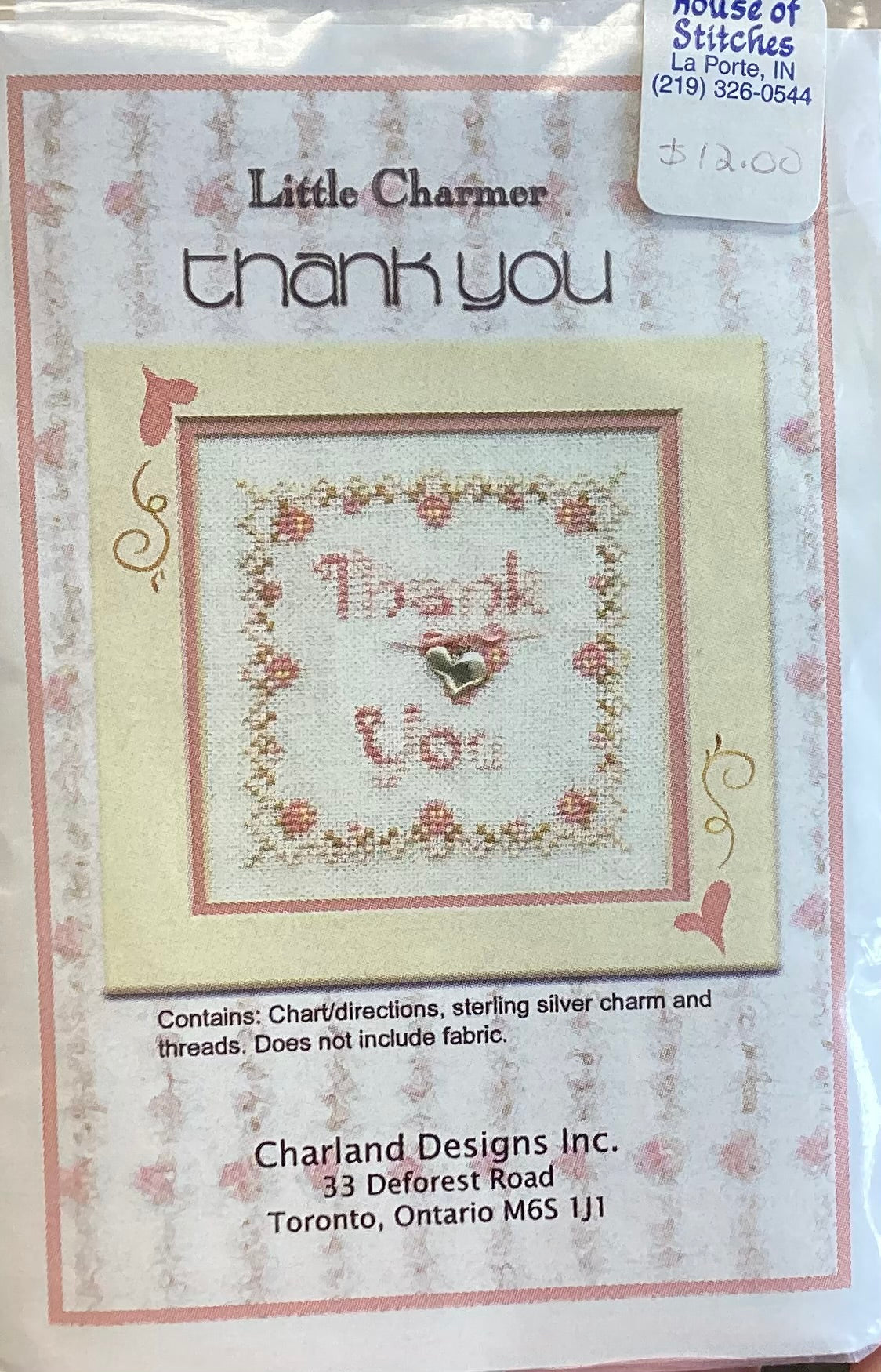 Little Charmer: Thank You by Charland Designs Inc.
