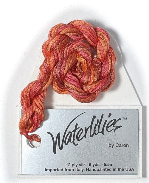 The Caron Collection: Waterlilies #144 Pomegranate