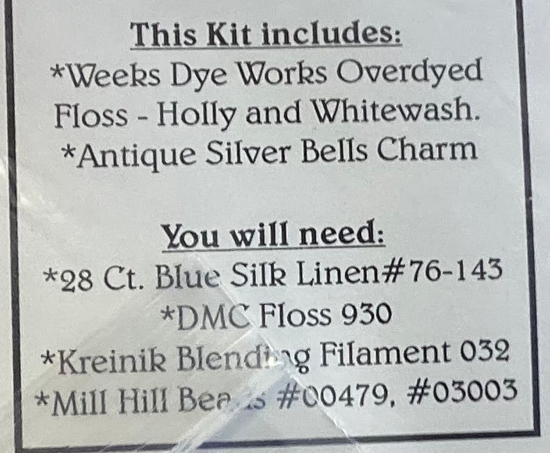 Silver Bells, Little Leaf Designs by Elizabeth’s Designs