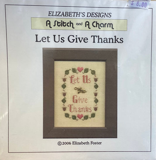 Let Us Give Thanks by Elizabeth’s Designs