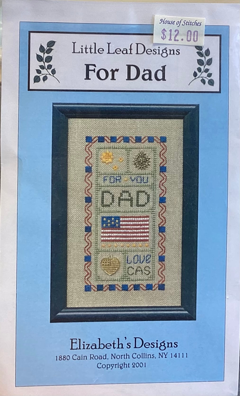 For Dad,  Little Leaf Designs by Elizabeth’s Designs