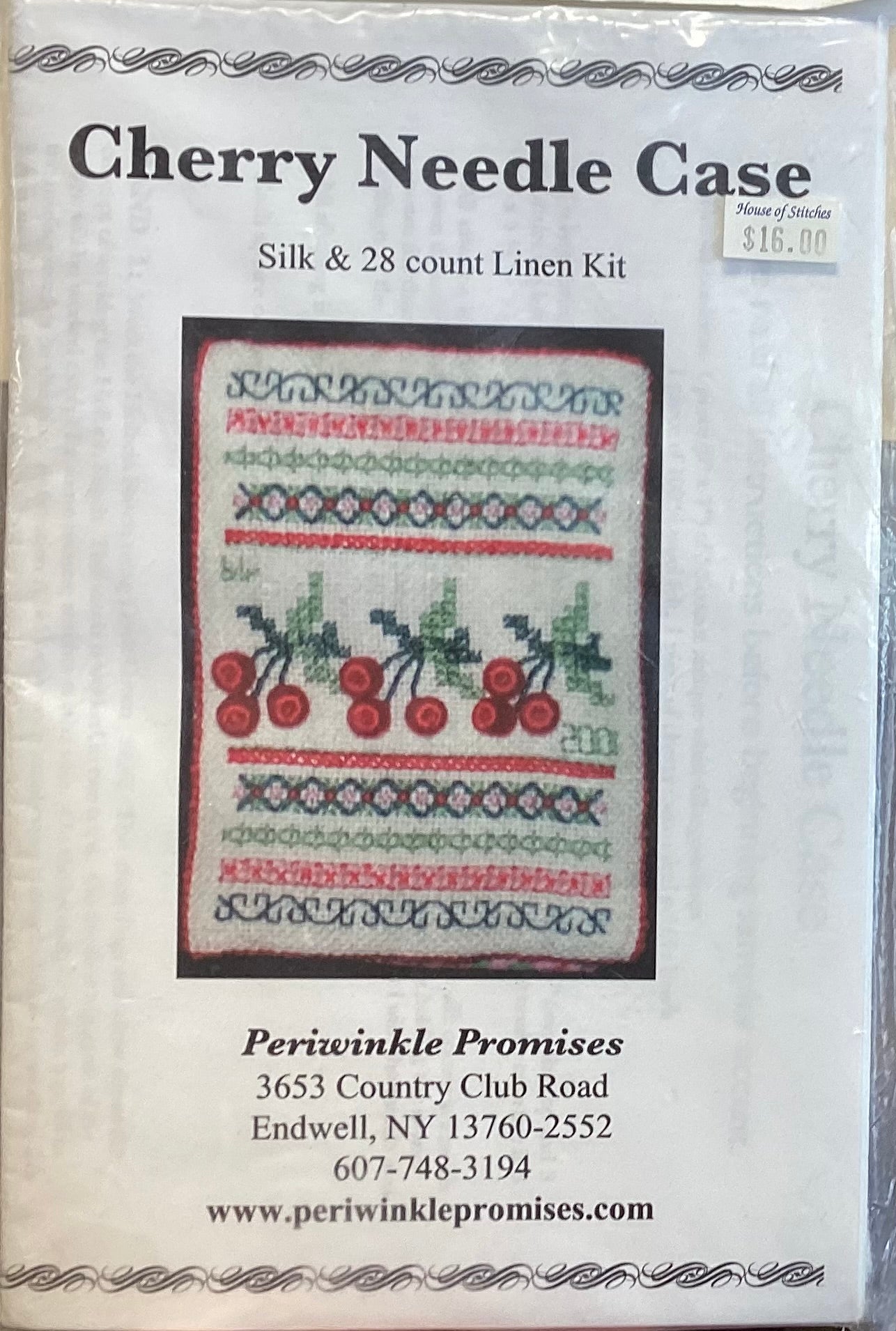 Cherry Needle Case Kit by Periwinkle Promises