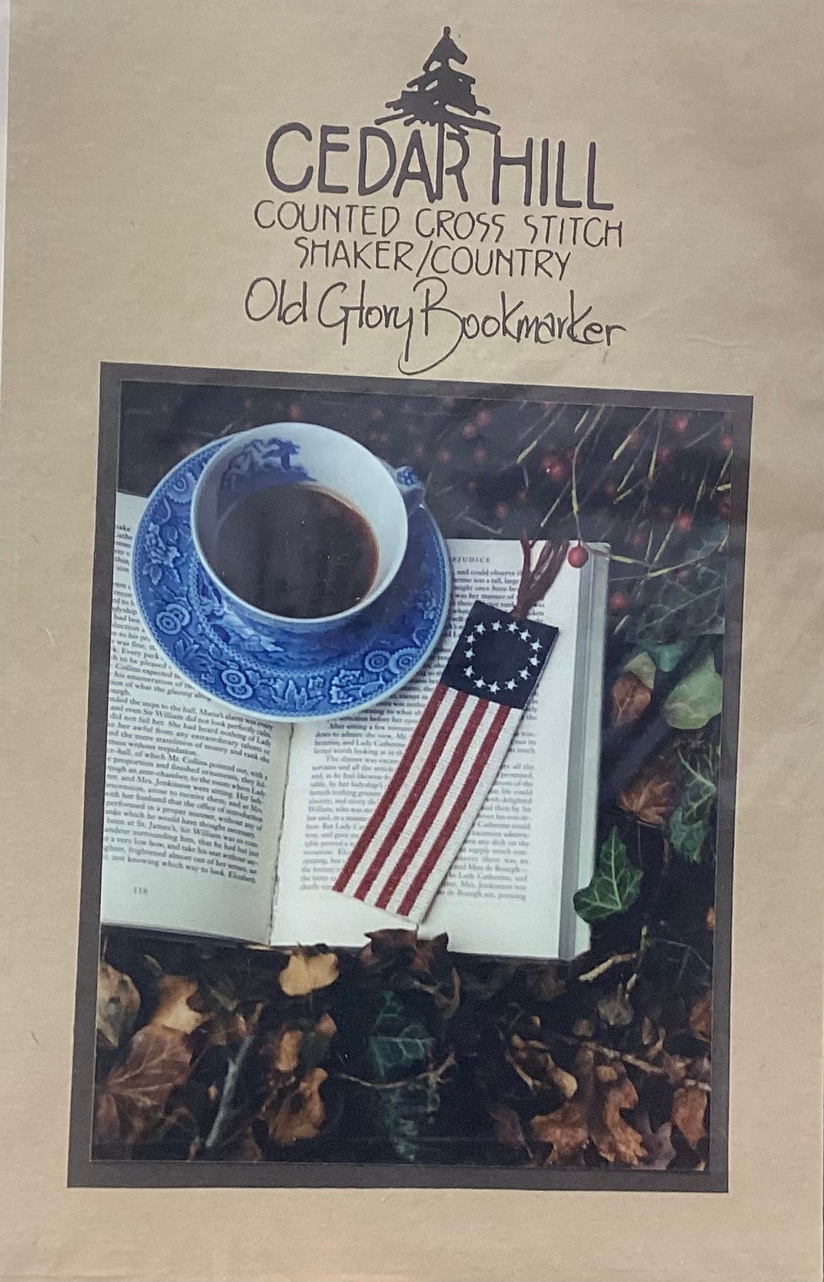 Old Glory Bookmark by Cedar Hill