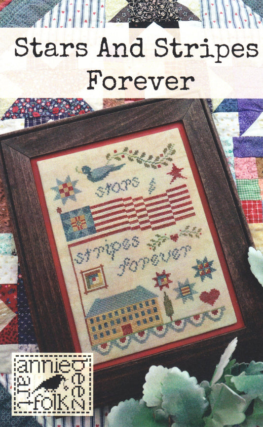 Stars And Stripes Forever By Annie Beez Folk Art