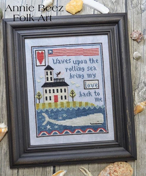 Widow’s Walk By Annie Beez Folk Art