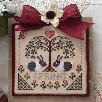 Sheltering Tree; Spring By Annie Beez Folk Art