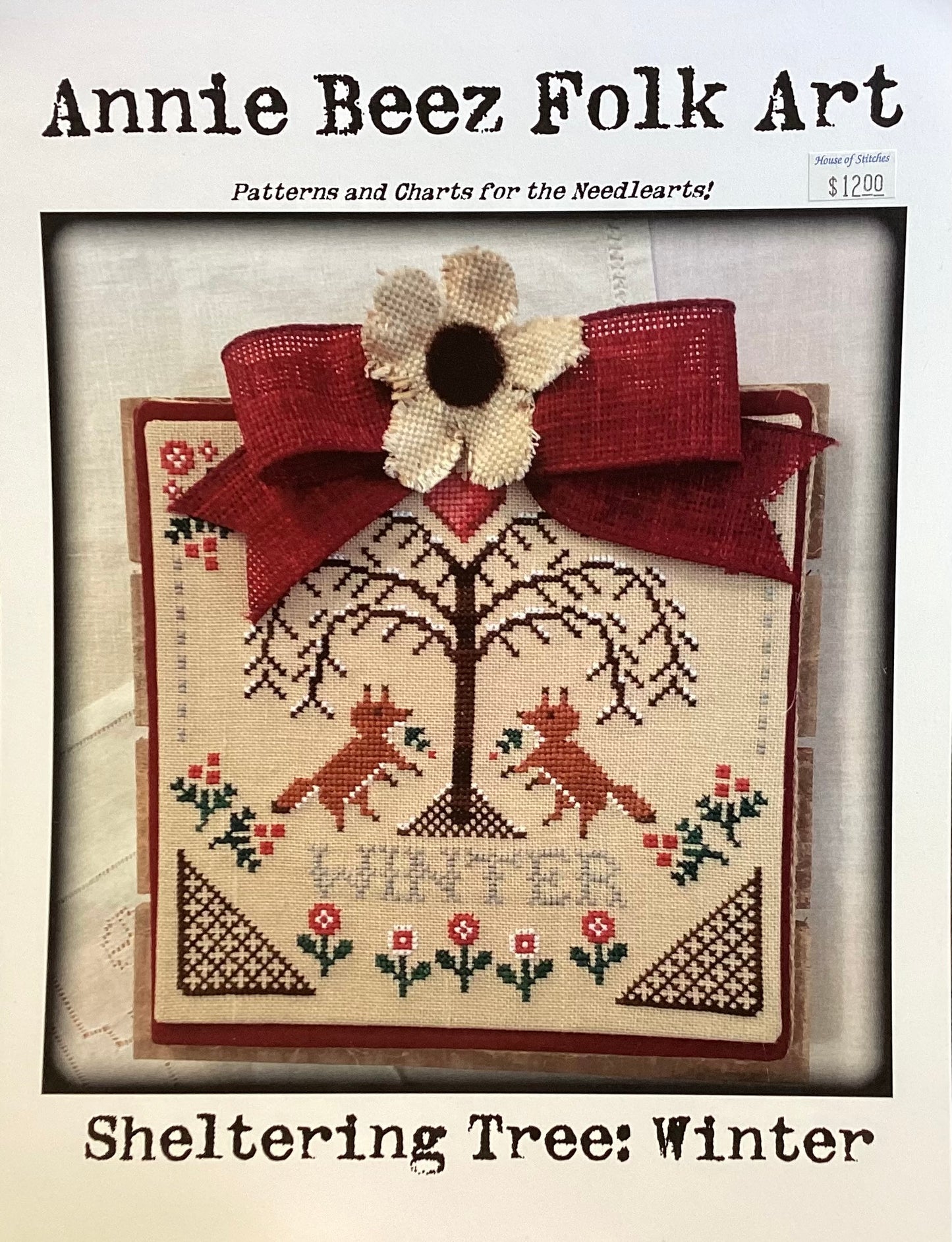 Sheltering Tree: Winter By Annie Beez Folk Art
