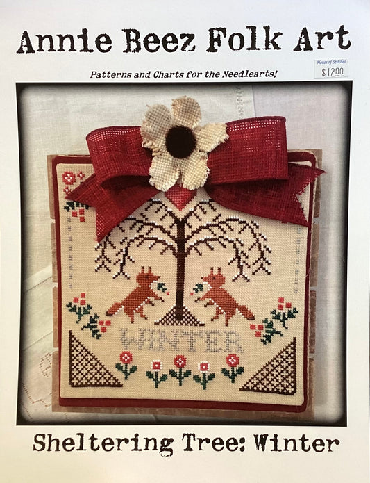 Sheltering Tree: Winter By Annie Beez Folk Art