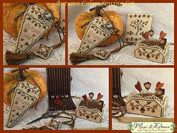 Autumn Colors Sewing Set by Mani di Donna
