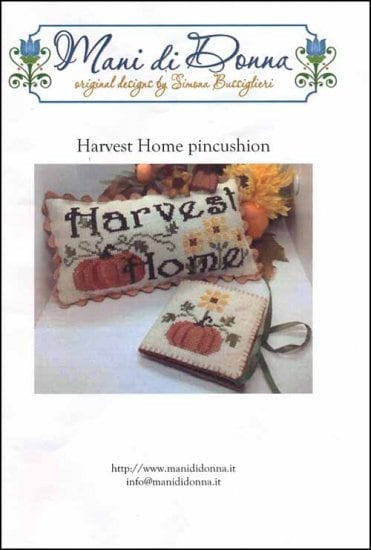 Harvest Home Pincushion by Mani di Donna