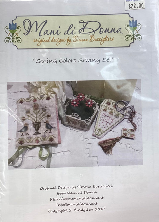 Spring Colors Sewing Set by Mani di Donna