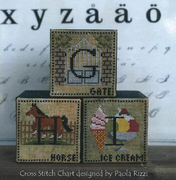 When I Think of “G, H, I” Gate, Horse, Ice Cream by PuntiniPuntini