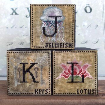 When I Think of “J, K, L” Jellyfish, Keys, Lotus by PuntiniPuntini