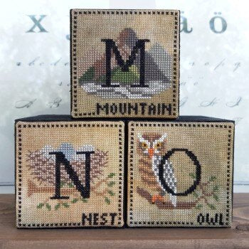 When I Think Of “M,N,O” Mountain, Nest, Owl by PuntiniPuntini