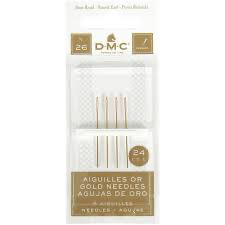 Size #26 DMC Gold Tapestry Needles