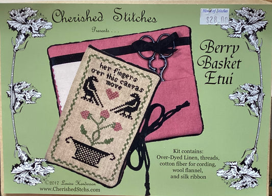 Berry Basket Etui Kit by Cherished Stitches