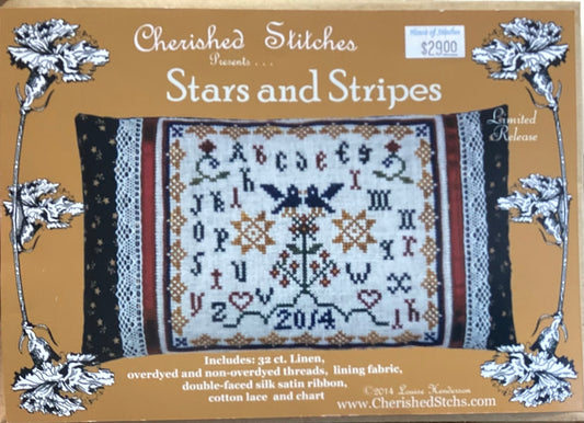 Stars and Stripes Kit by Cherished Stitches