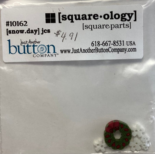 Square-ology: Snow Days Embellishment Pack by Just Another Button Company