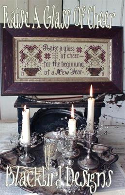 Raise A Glass Of Cheer by Blackbird Designs
