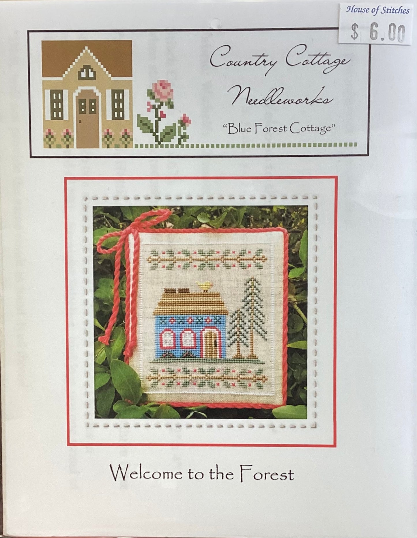 Welcome to the Forest: Blue Forest Cottage by Country Cottage Needleworks