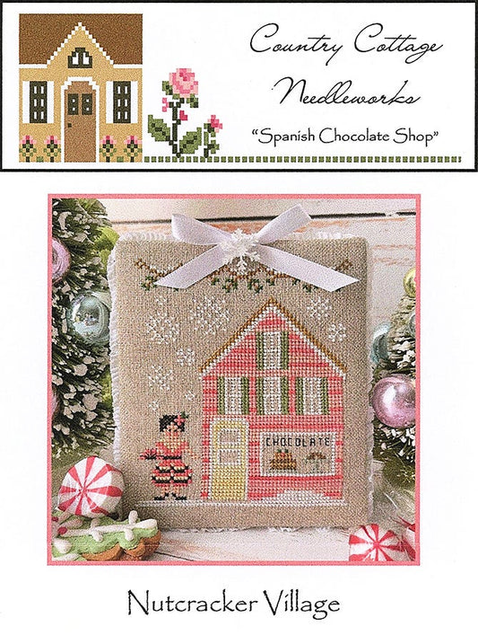 Nutcracker Village: Spanish Chocolate Shop by Country Cottage Needleworks