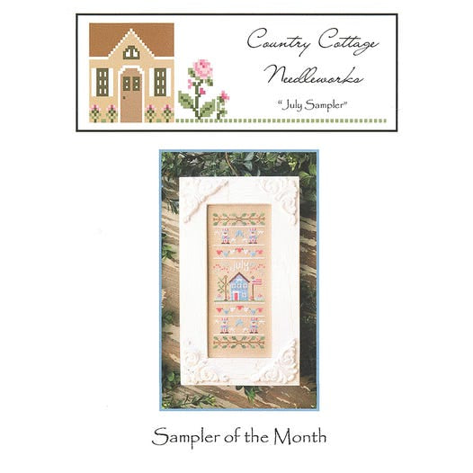 Sampler of the Month: July Sampler by Country Cottage Needleworks