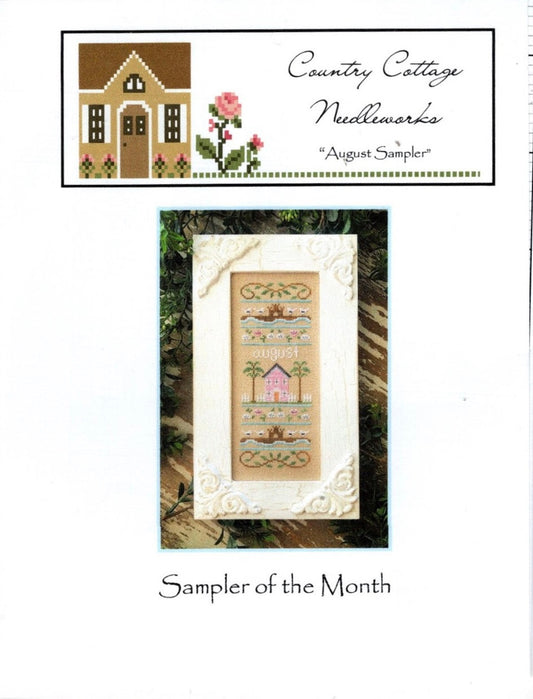 Sampler of the Month: August Sampler by Country Cottage Needleworks
