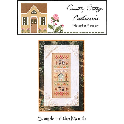 Sampler of the Month: November Sampler by Country Cottage Needleworks