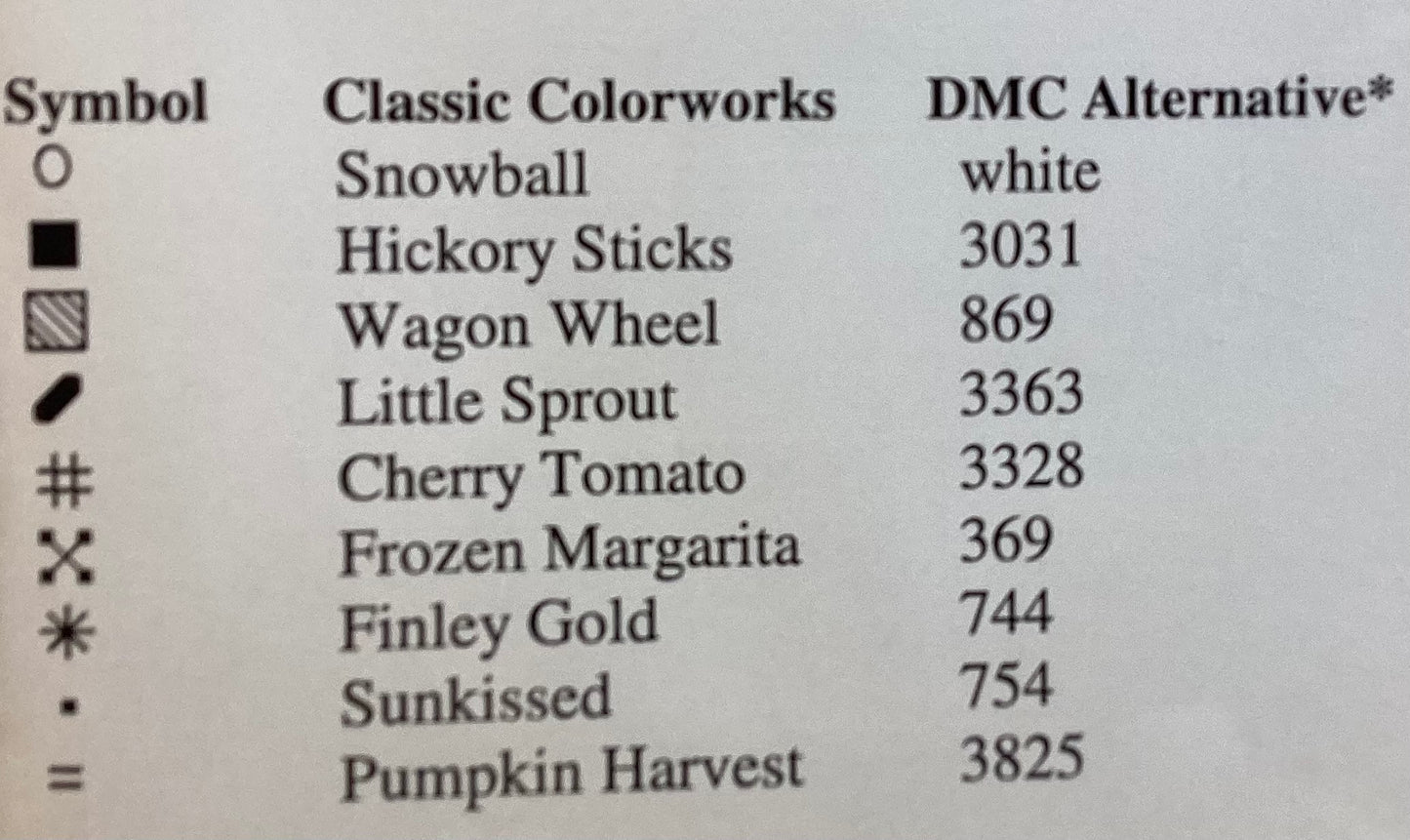 Sampler of the Month: November Sampler by Country Cottage Needleworks