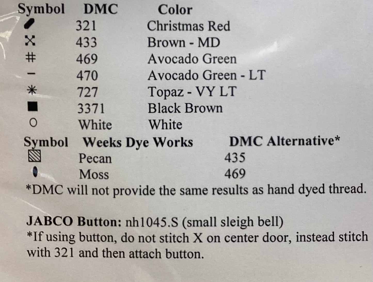 Santa’s Village: Reindeer Stables by Country Cottage Needleworks