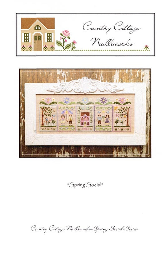 Spring Social Series Bundle by Country Cottage Needleworks
