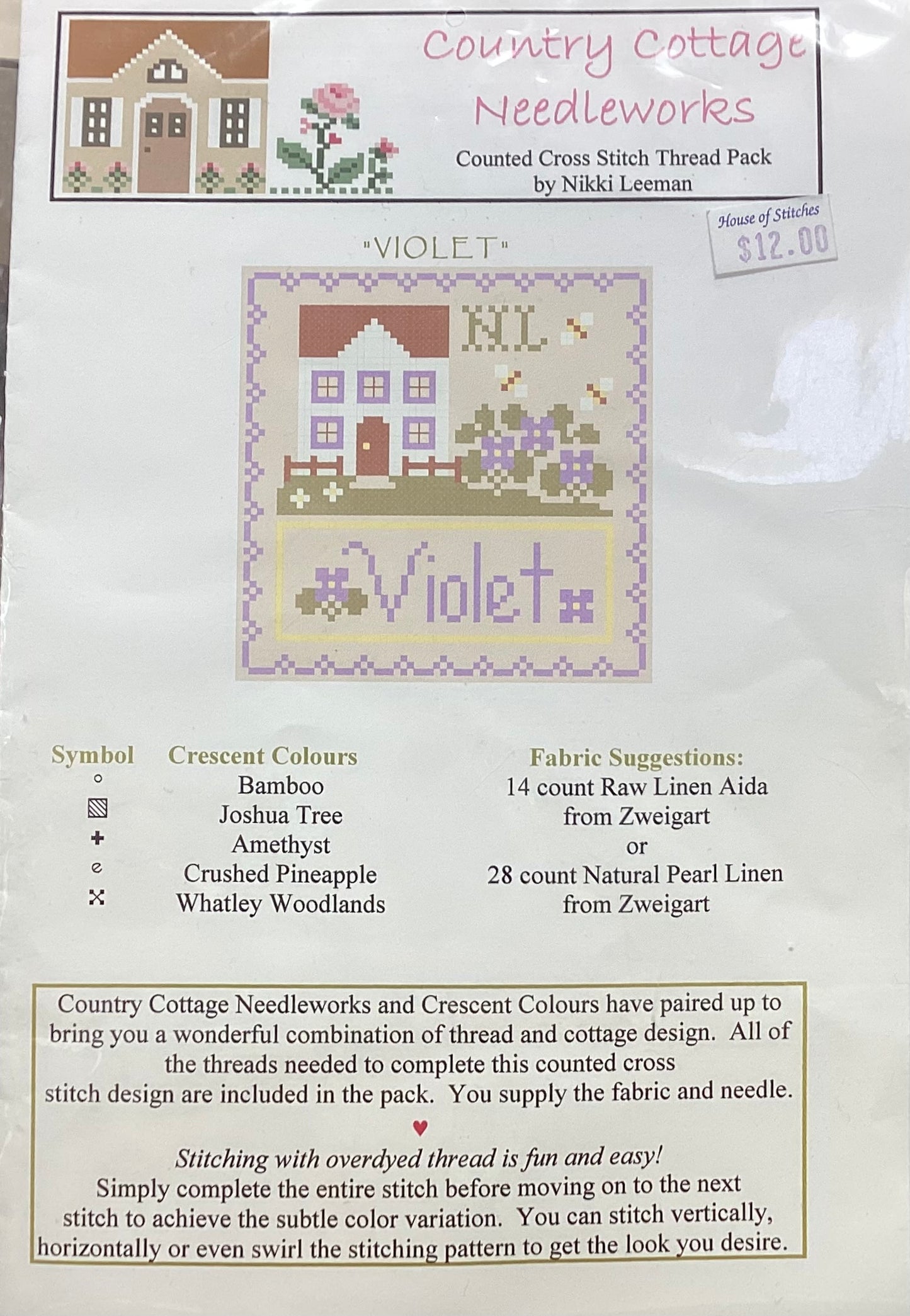 Violet by Country Cottage Needleworks