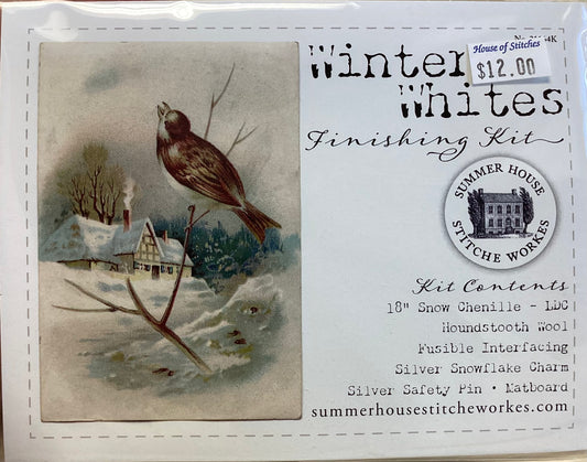Winter Whites Finishing Kit by Summer House Stitche Workes