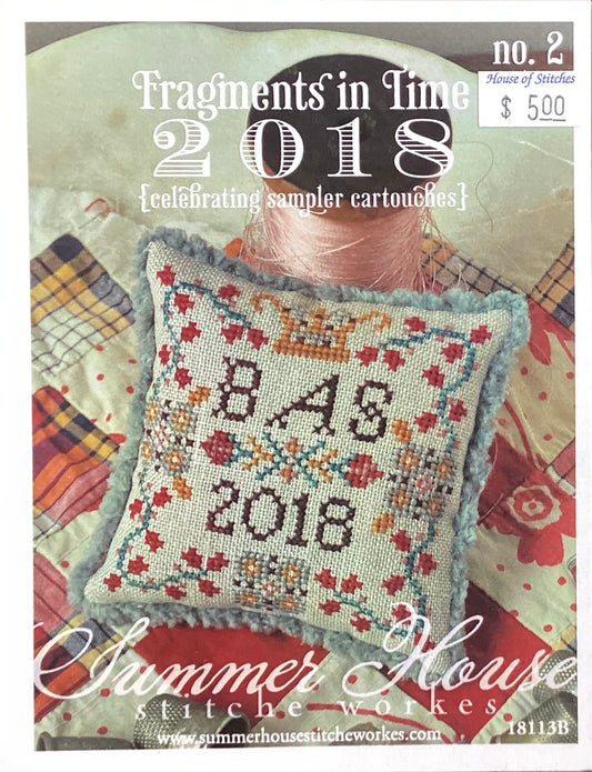 Fragments in Time 2018: #2 Celebrating Sampler Cartouches by Summer House Stitche Workes