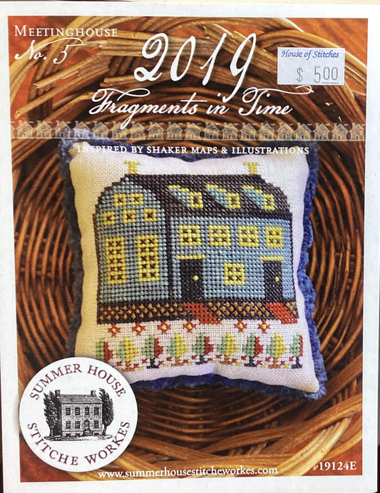 Fragments in Time 2019: #5 Meeting House by Summer House Stitche Workes