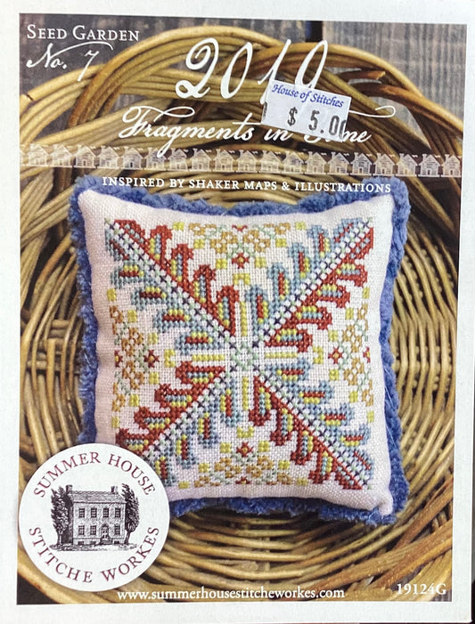 Fragments in Time 2019: #7 Seed Garden by Summer House Stitche Workes
