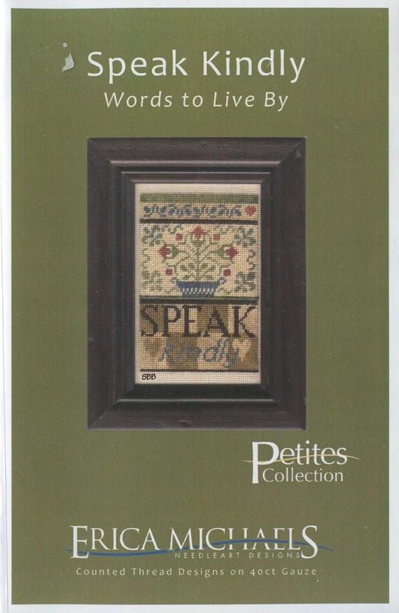 Petites Collection: Speak Kindly-Words to Live By by Erica Michaels