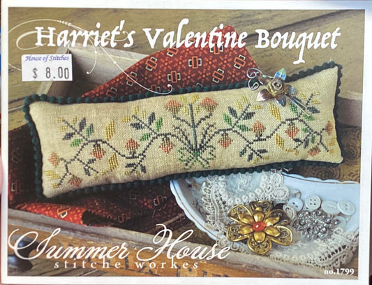 Harriet’s Valentine Bouquet by Summer House Stitche Workes