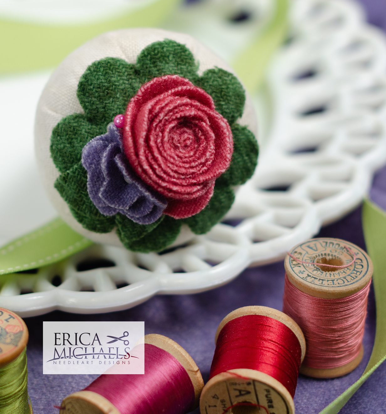 The Buttoned Up Collection: Tiptoe Through Tulips by Erica Michaels