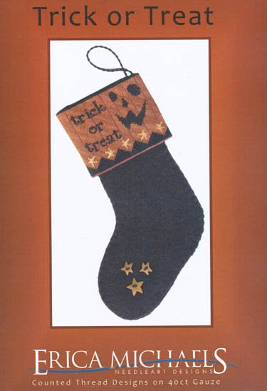 Petites Collection: Trick or Treat Mini Stocking by Erica Michaels