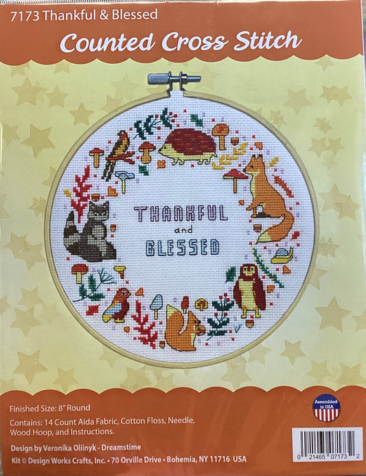 Thankful and Blessed Kit by Design Works Crafts