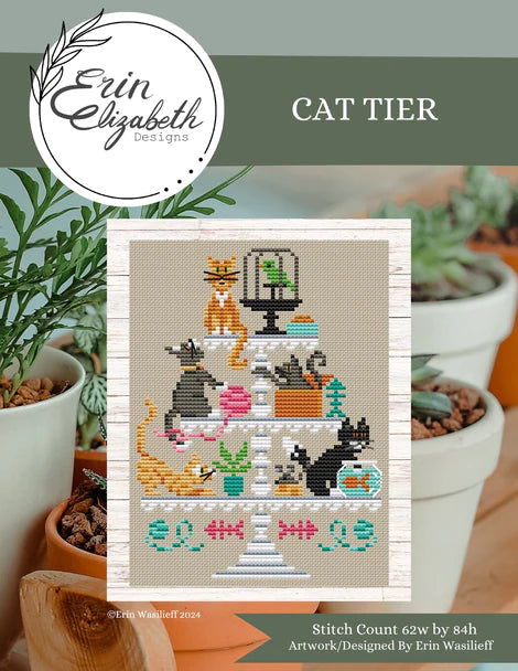 Cat Tier By Erin Elizabeth Designs