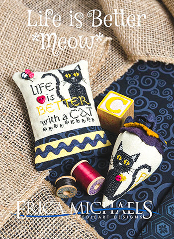 The Buttoned Up Collection: Life is Better *Meow* by Erica Michaels